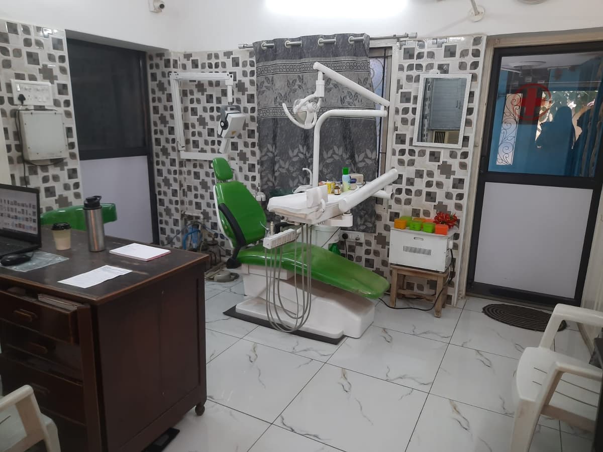 Modern dental equipment and chair